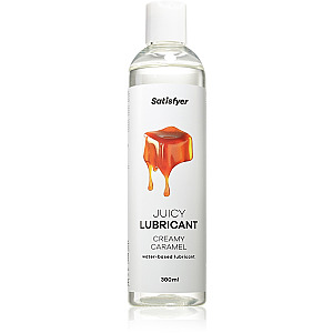 Satisfyer Juicy Lubricant 300 ml (Creamy Caramel), karamelový lubrikační gel