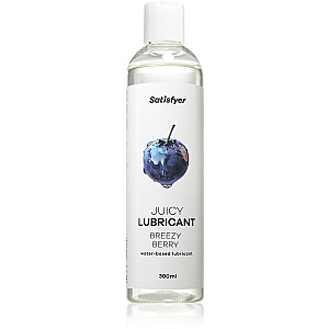 Satisfyer Juicy Lubricant 300 ml (Breezy Berry), borůvkový lubrikační gel
