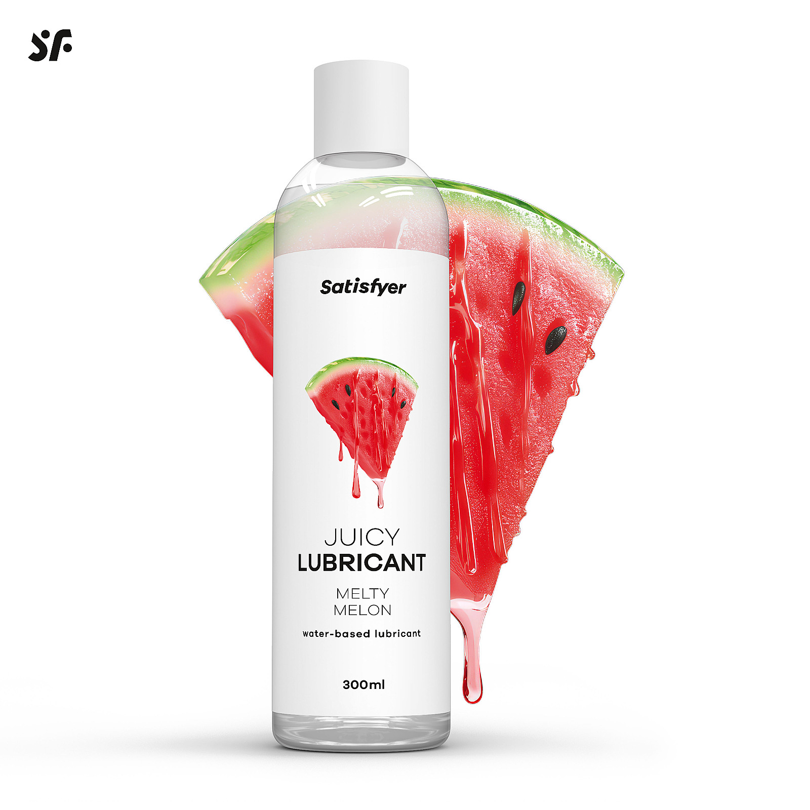 Satisfyer Juicy Lubricant 300 ml (Melty Melon), melounový lubrikační gel