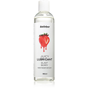 Satisfyer Juicy Lubricant 300 ml (Blast Berry), jahodový lubrikační gel
