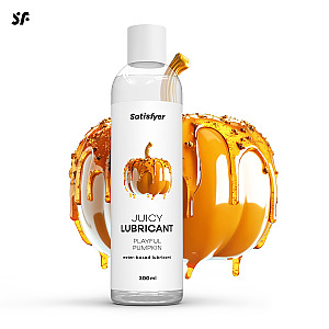 Satisfyer Juicy Lubricant 300 ml (Playful Pumpkin), dýňový lubrikační gel