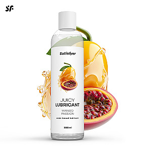 Satisfyer Juicy Lubricant 300 ml (Mango & Passion), mangový lubrikační gel