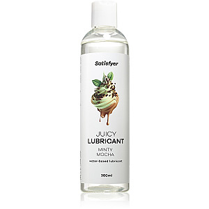 Satisfyer Juicy Lubricant 300 ml (Minty Mocha), mátovo-mocha lubrikační gel