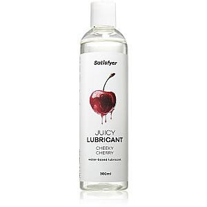 Satisfyer Juicy Lubricant 300 ml (Cheeky Cherry), třešňový lubrikační gel