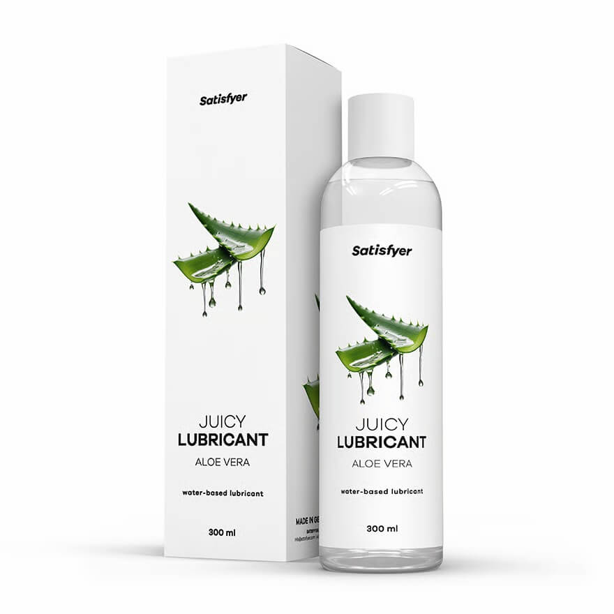 Satisfyer Juicy Lubricant 300 ml (Aloe Vera), lubrikační gel s aloe