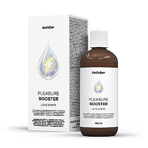 Satisfyer Pleasure Booster (100 ml), kapky pro intimní energii