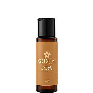Geisha Sensual Massage Oil Vanilla Sky (50 ml), vanilkový masážní olej