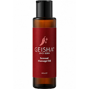 Geisha Sensual Massage Oil Spicy Eden (200 ml), smyslný masážní olej