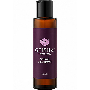 Geisha Sensual Massage Oil Tokyo Muze (200 ml), smyslný masážní olej