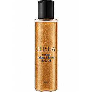 Geisha Golden Shimmer Body Oil (100 ml), rozjasňující tělový olej