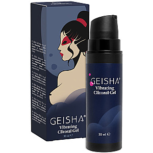 Geisha Vibrating Clitoral Gel 30 ml, intimní gel s brnivým efektem