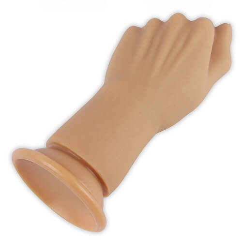 Silikonová pěst na fisting Lovetoy Silicone Nature Fist