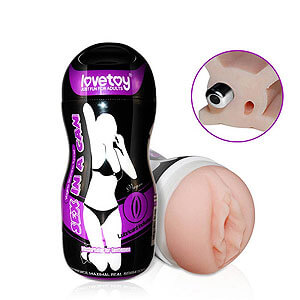 LoveToy Sex In a Can Vibrating Vagina Stamina