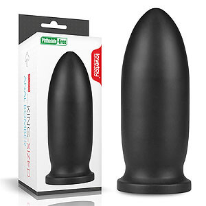 LoveToy King Sized Anal Bomber 9" (22 cm), gigantický anální kolík s průměrem 8,5 cm