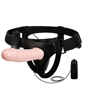 Baile Ultra Strap-On with Multi Vibration - rozměry 15,5 x 4,2 cm, vibrační