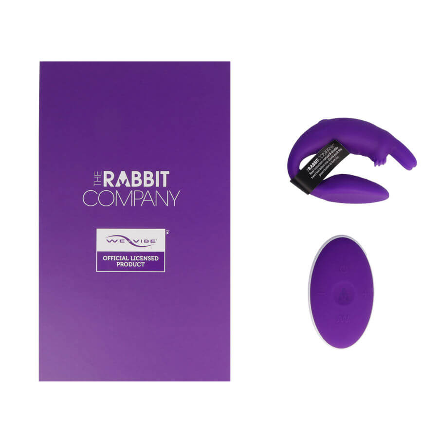 Párový vibrátor The Couples Rabbit by We-Vibe fialový