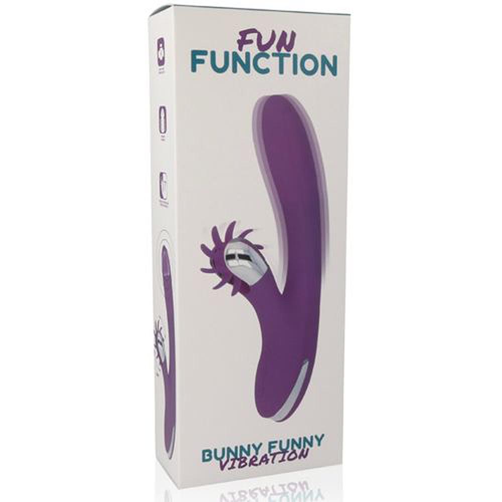 Multifunkční vibrátor Fun Function Bunny Funny Vibration na klitoris a G-Bod