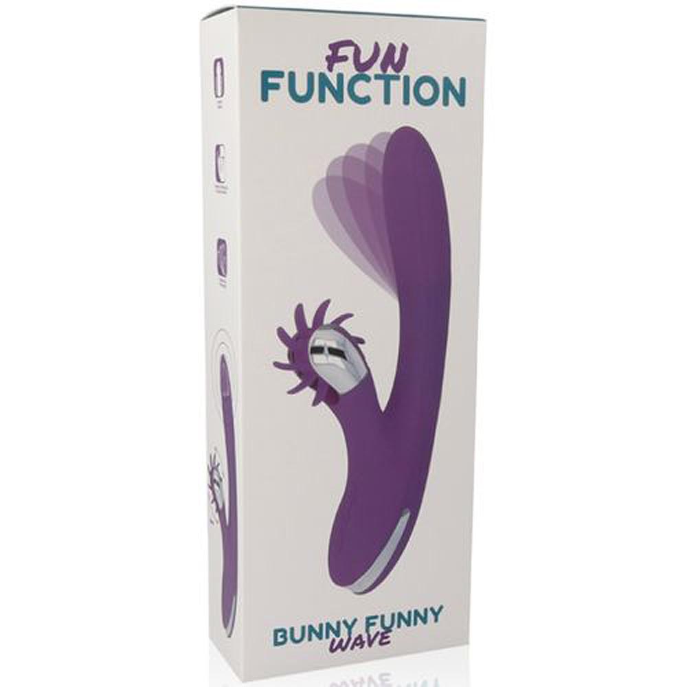Multifunkční vibrátor Fun Function Bunny Funny Wave na klitoris a G-Bod