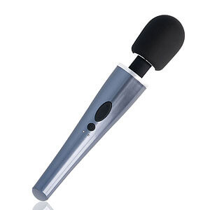 Masážní vibrátor Black and Silver DEXTER MASSAGE WAND