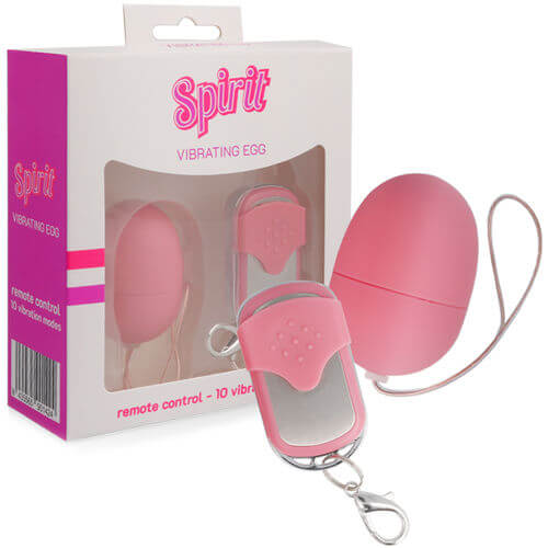 Spirit Small Vibrating Egg Remote pink