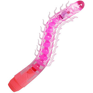 Baile Flexi Vibe Sensual Spine - tvarově nastavitelný vibrátor 23,5 cm