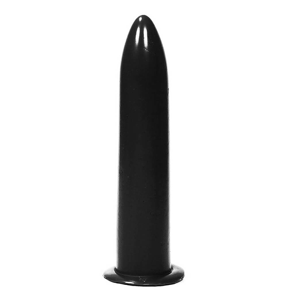 All Black Dildo 20 cm, dlouhý anální/vaginální kolík s průměrem 3,6 cm