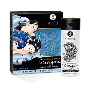 Stimulační krém pro oba Shunga Dragon Sensitive Cream 60ml