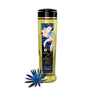 Profesionální masážní olej Shunga Erotic Massage Oil Seduction Midnight Flower 240 ml