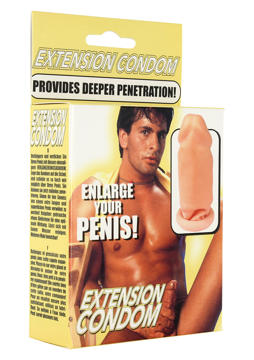 Extension condom