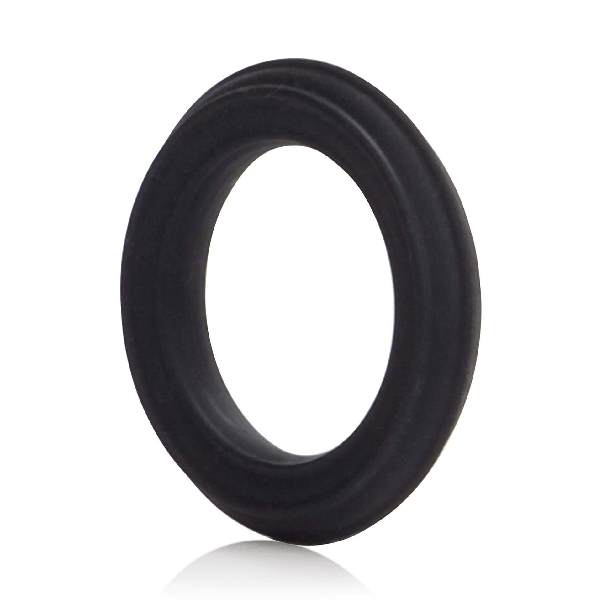 California Exotics Caesar, černý silikonový kroužek na penis 3 cm