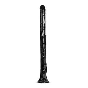 Blush JET BLACK MAMBA 19inch (48 cm) super dlouhé dildo