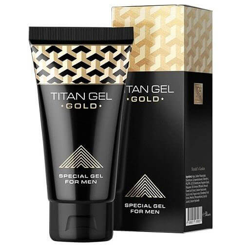 Titan Gel GOLD 50ml, originální gel na penis (Limitovaná edice)