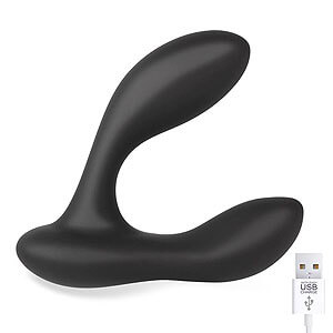 Brett Prostate Massager Remote Control (Černý)