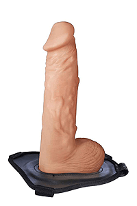 Erection Assistant Hollow Strap-on (24 cm, Flesh)