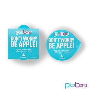 PicoBong Massage Oil Candle Apple & Cinnamon (15 ml)