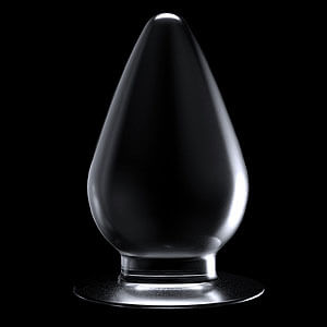 Lovetoy Flawless Clear Anal Plug 4,5" (11,5 cm)