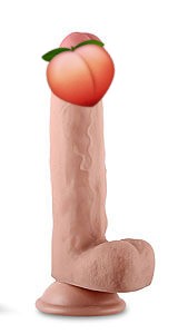 LoveToy Sliding-Skin Dual Layer Cock 8" (20 cm)