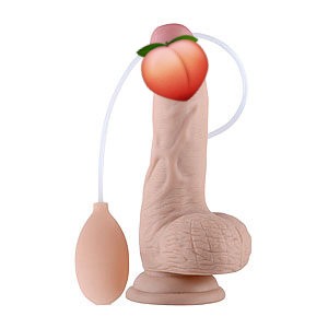 LoveToy Soft Ejaculation Cock 8" (20 cm)