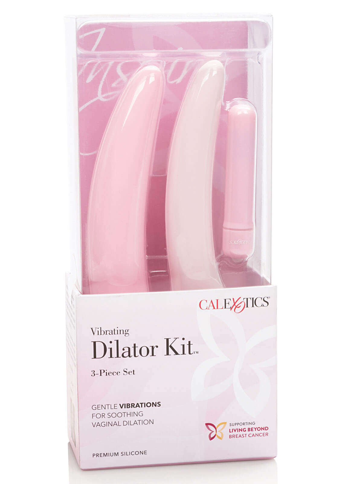 CalExotics Vibrating Dilator 3pcs Set (Pink)