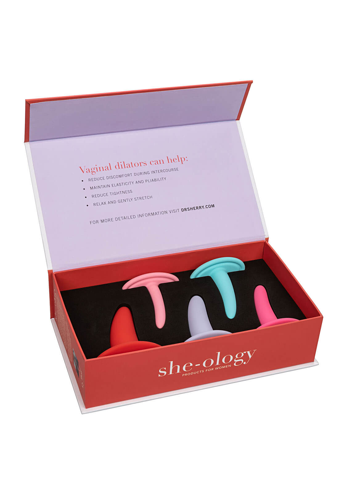 CalExotics She-Ology 5pc Wearable Dilator Set