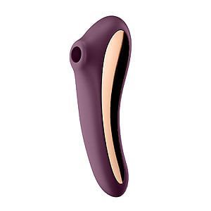 Satisfyer Dual Kiss (Wine Red)