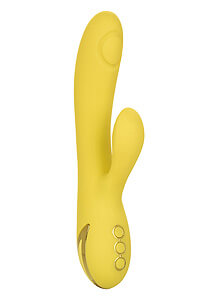 CalExotics San Diego Seduction (Yellow), vibrátor s pulzací