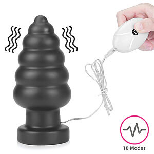 LoveToy King Sized Vibrating Anal Cracker 7″ (18 cm), anální kolík s vibrací