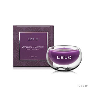 LELO Bordeaux & Chocolat Candle (70 g), luxusní aromatická svíčka z vosku