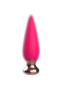 ToyJoy The Charming Buttplug (Fuchsia), vibrační anální kolík