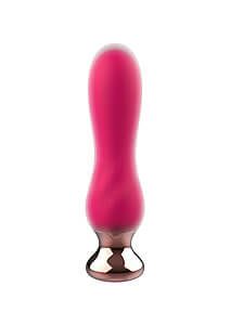 ToyJoy The Elegant Buttplug (Fuchsia), vibrační anální kolík