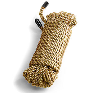 BOUND Rope (Gold), 7,5 m bondážní lano z umělého vlákna