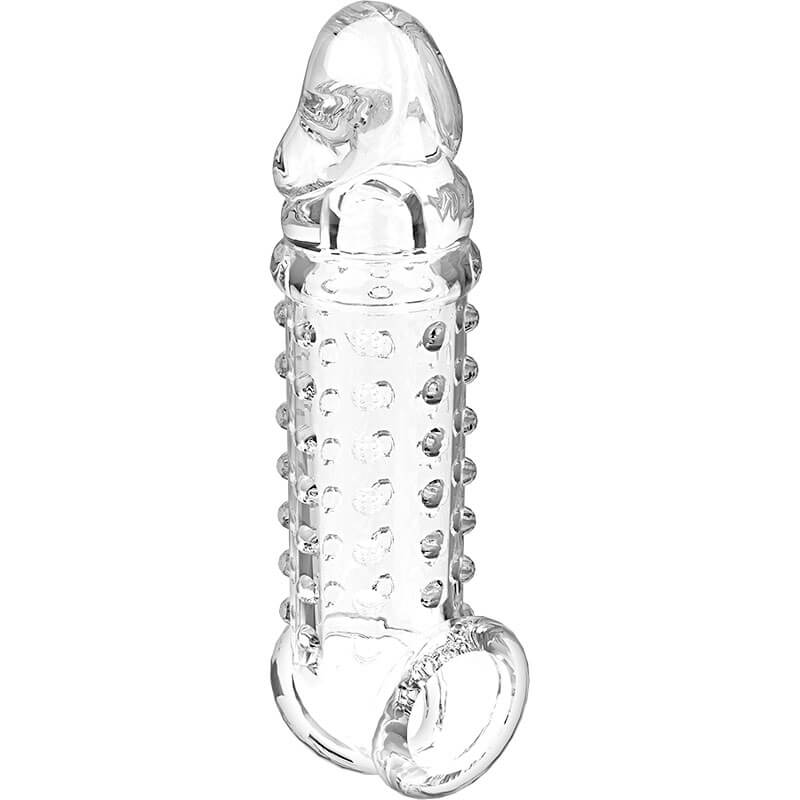 VirilXL Penis Extender V11 (Transparent), návlek na penis a varlata
