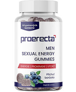 Proerecta Sexual Energy Gummies (60 gumídků), želatinové bonbony na podporu erekce