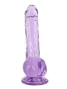 Intergalactic Luminous (Purple), sexy čiré dildo